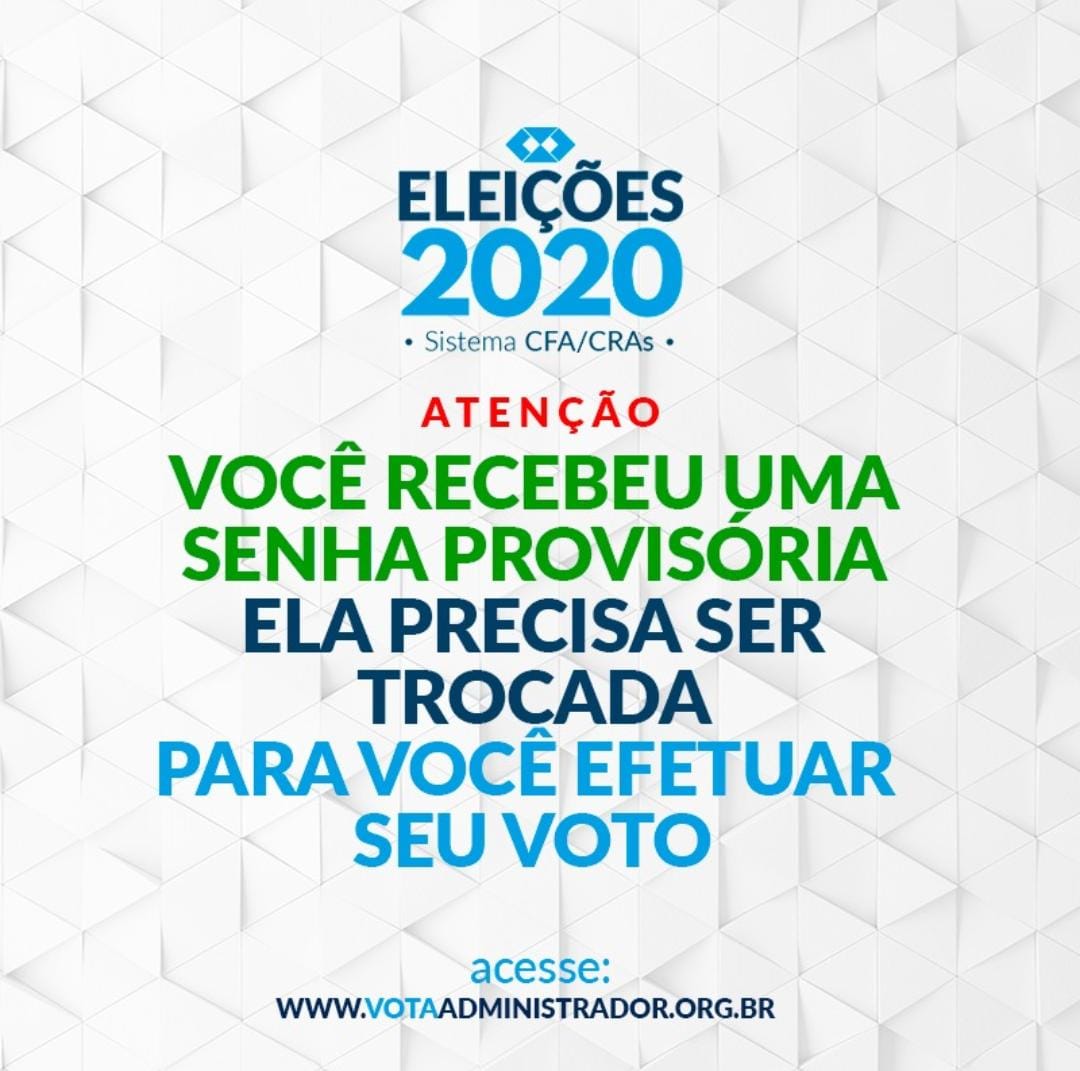 You are currently viewing Eleições do Sistema CFA/CRAs 2020