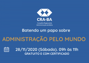 Read more about the article Bate papo: ADMINISTRAÇÃO PELO MUNDO