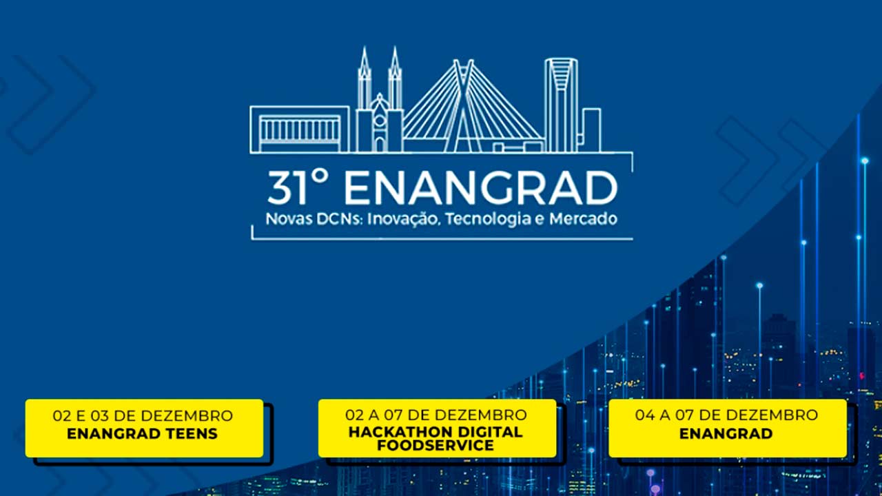 No momento você está vendo 31º Enangrad: evento acontece agora em dezembro