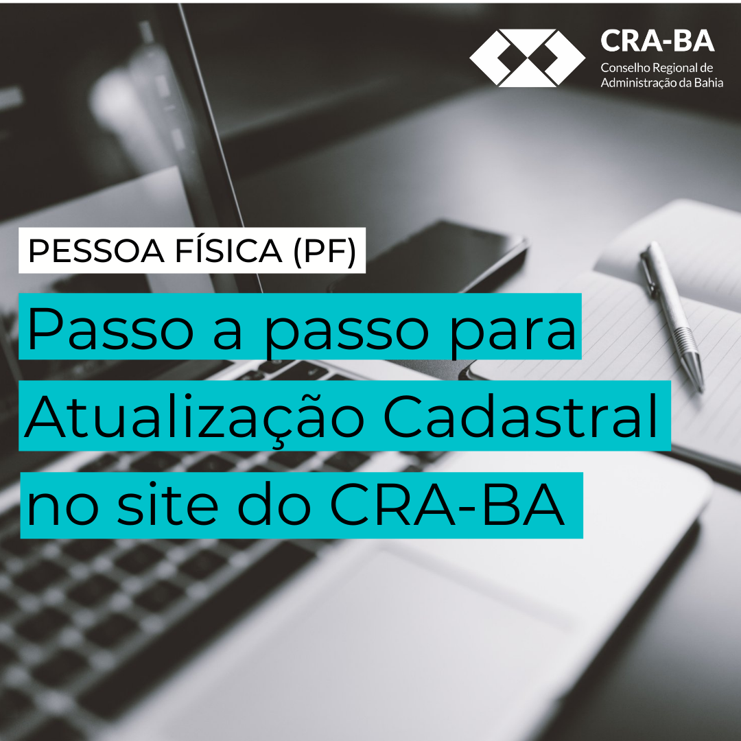 Read more about the article Atualização Cadastral do CRA-BA