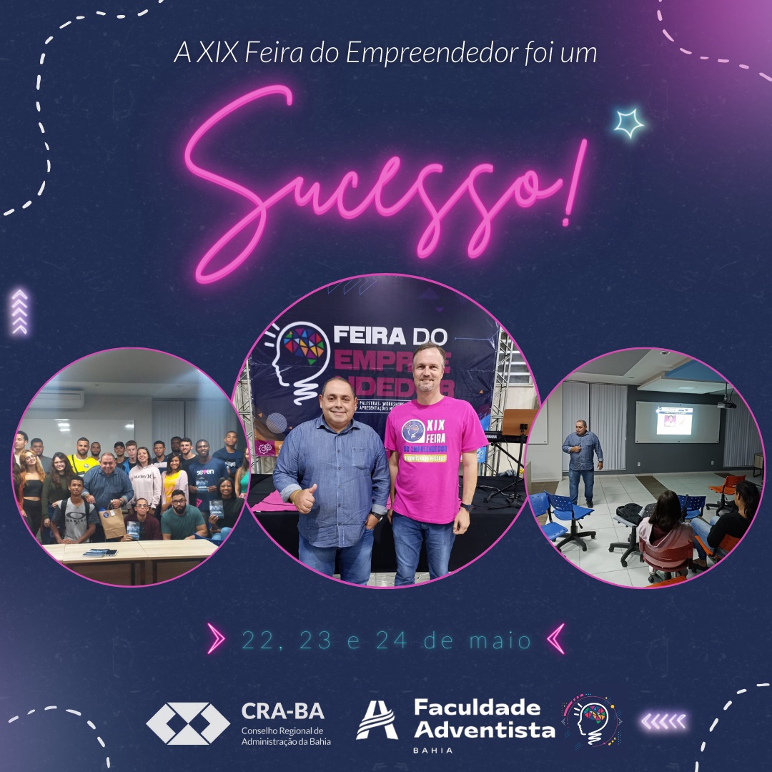 Leia mais sobre o artigo Faculdade Adventista em Cachoeira-BA realizou Feira do Empreendedor com apoio do CRA-BA