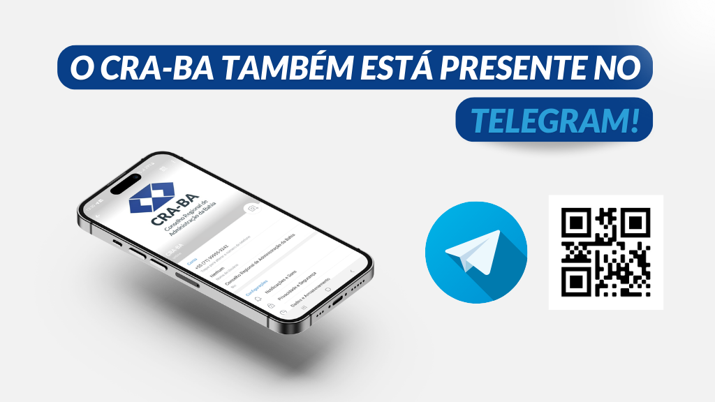 No momento você está vendo CRA-BA Lança Canal no Telegram