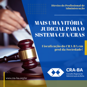 Read more about the article Fiscalização atuante do CRA-BA vence mais uma batalha judicial!
