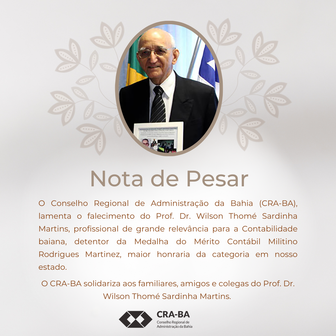 You are currently viewing 🖤🕊️ Nota de pesar – Falecimento do Prof. Dr. Wilson Thomé Sardinha Martins