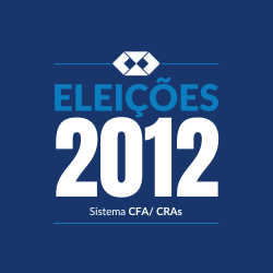Você está visualizando atualmente Eleições Sistema CFA/CRAs – 2012